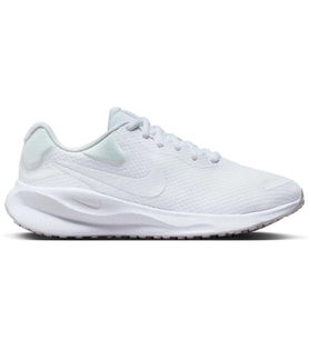 Nike Revolution 7 Gold Swoosh Kadın Yürüyüş Koşu Ayakkabısı Beyaz