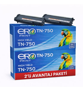 TN-750 / Brother MFC-8510DW Muadil Toner - 2'li Avantaj Paket