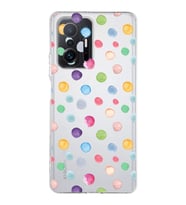 PrintiFy Xiaomi Mi 11T ile Uyumlu Water Color 6  Kamera Korumalı Şeffaf  Kılıf