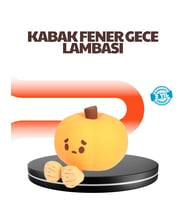 Dekoratif Pumpkin Gece Lambası Şarjlı Dokunmatik Led Işık