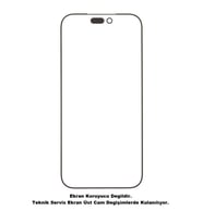 Uyumlu İphone 17 Pro Max Ön Cam Lensi Ocalı