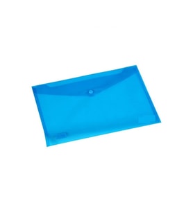 Bafix Çıtçıtlı Zarf Dosya A-4 Mavi Çıtçıtlı Dosya (12 Li)