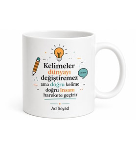 Reklamcıya Hediye Özel Tasarımlı Baskılı Porselen Kupa Bardak Reklamcılık