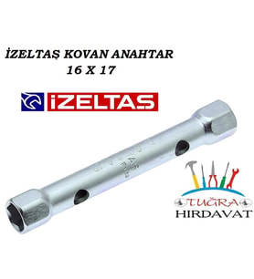 İzeltaş Kovan Anahtar İki Ağız 16x17