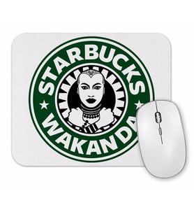 Starbucks Wakanda Mouse Pad