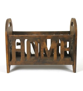 Ahşap Home Gazetelik 48x22x37 cm.