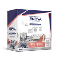 NOVA HASSAS KEDİLER İÇİN TOPAKLANAN KEDI KUMU 10LT