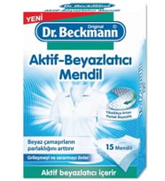 Dr Beckmann Aktif Beyazlatıcı Mendil 15 Adet