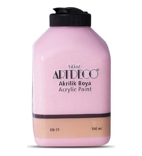 Artdeco 500Ml Bebek Pembe Akrilik Boya 3674