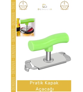 #KavanozAçacağı Paslanmaz Çelik Ergonomik Ayarlanabilir Sağlam Mutfak Gereci Gövde Pratik Kapak Açac