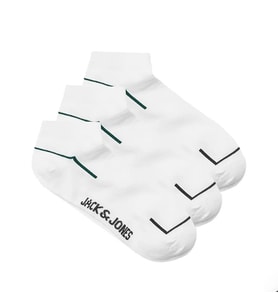 JACK JONES Walter Short Tennis 3' lü Erkek Çorap 12288747