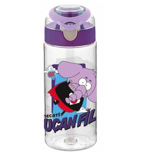 Kral Şakir Desenli Mor Tritan Matara 500 Ml