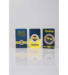 LİSANSLI FENERBAHÇE SERT KAPAK CEP DEFTERİ (Lacivert)