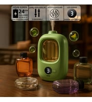 Mioji Smell 2x Yeni Nesil Şarjlı Otomatik Oda Kokusu Makinesi Yeşil - Lavanta