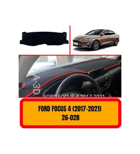 Ford Focus 4 2017-2021 Ön Gögüs Panel Torpido Koruma Koruyucu Kilifi Halisi Örtüsü
