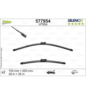 Silecek Süpürgesı Ön Takım 119489 ( 700 / 650 Mm ) (Muz Tıpı) Vw Crafter-Man Tge Bm 16- (Oem No: 7C1