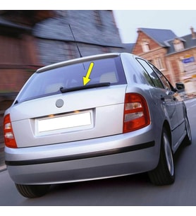 Skoda Fabia HB 1 2000-2008 Arka Cam Silecek Kolu Kapak Takım 6Y6955707