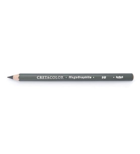 Cretacolor Mega Graphite Kalın Dereceli Kalem 9B (170 09) 