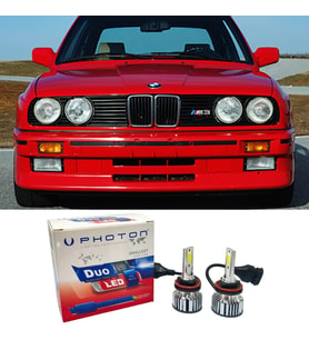 Bmw E30 Led Xenon Kısa Far Ampulü H1 Duo Yeni Seri Beyaz