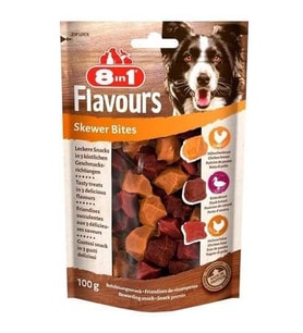 8 in 1 Flavours Skewer Bites Köpek Ödülü 100 Gr