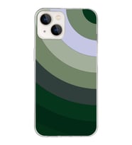 Apple iPhone 13 Uyumlu Kapak Renk Cümbüşü Tasarımlı Şeffaf Silikon Kılıf
