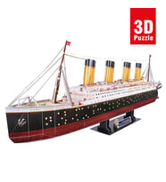 Cubic Fun Titanic Led Işıklı 3D Puzzle