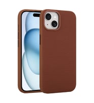 iPhone 14 / İphone 13 Kılıf M-Safe Şarj Özellikli Kumaş Tasarımlı Miami Sert PC Kılıf