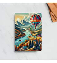 Balonla Dünya Turu Mini Defter