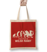Evolution Of Welsh Rugby Bez Çanta Uzun Saplı