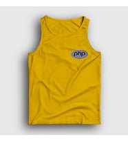 Presmono Unisex Sarı Php Coder Programmer Developer Yazılımcı Atlet 337368tt (Sarı)