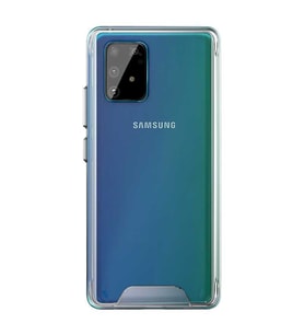 Samsung Galaxy A91 (S10 Lite) Kılıf Şeffaf Sararmaz Gard Silikon (Renksiz)
