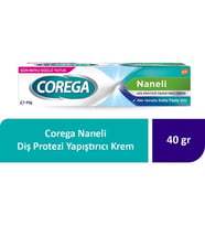 Corega Süper Protez Yapıştırıcı Naneli Krem 40 gr