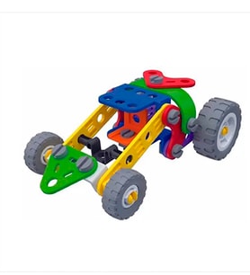 63 Parça Tak-Sök Ralli Arabası Block Yapı Seti - Build Technic Set -