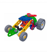 63 Parça Tak-Sök Ralli Arabası Block Yapı Seti - Build Technic Set -
