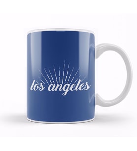 Los Angeles Logo Kupa Bardak Porselen