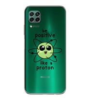 Huawei P40 Lite Uyumlu Baskılı Yumuşak Silikon Şeffaf Telefon Kılıfı