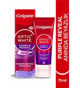 Colgate Optic White Purple Reveal Beyazlatıcı Diş Macunu 75 Ml