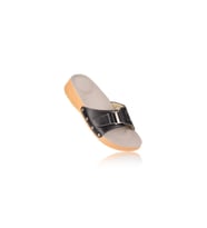 FootFlex MBS-417 Topuk Dikeni (Epin) Hallux-Valgus Terlik (Siyah)