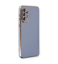 Microsonic Samsung Galaxy A53 5G Kılıf Olive Plated Lavanta Grisi