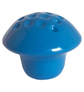 8 Adet Mavi Noktalı Mantar Düğme Kulp Çocuk Bebek Mobilya Çekmece Dolap Kapak Kulbu Metal Kulp Aksesuarları Vidalı