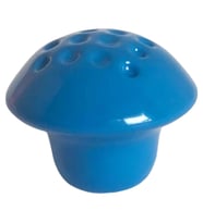 8 Adet Mavi Noktalı Mantar Düğme Kulp Çocuk Bebek Mobilya Çekmece Dolap Kapak Kulbu Metal Kulp Aksesuarları Vidalı