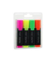 YUMA YM-792-4 792-T-Y-S-P 4PCS FOSFORLU KALEM TURUNCU - YEŞİL - SARI - PEMBE (5680)