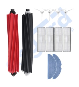 ROBOROCK S8 , S8+ ,S8 PRO-PRO ULTRA UYUMLU 1 Ana Fırça 4 Yan Fırça 4 Filtre 2 Mop PKT-iasgf0000757