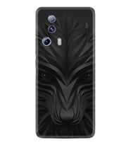 Xiaomi Mi 13 Lite Kılıf Resimli Desenli Baskılı Silikon Black Fox 1325