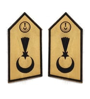 JANDARMA Deri SPOLET - Arma - Askeri Patch