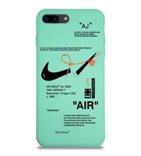 Apple iPhone 7 Plus Uyumlu Lansman Kılıf Sneakers Tasarımlı Altı Kapalı İçi Kadife Kaplı  Kapak (Şeffaf)