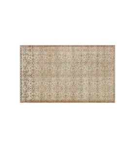 Vintage El Dokuma Eskitme Halı 126x208 cm 9874