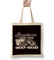 American Vintage Racers Hot Rod Classic Old Speed Vehicle Bez Çanta Uzun Saplı