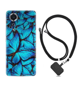 Huawei Nova Y70 Y90 Nova 9 SE  Kılıf Boyun Askılı Silikon Owl 1351