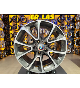 4 Adet BMW ORIJINAL 8-9*19 5*120 ET45 72.6 GUN MACK JANT REVİZE EDİLMİŞ (Takım)